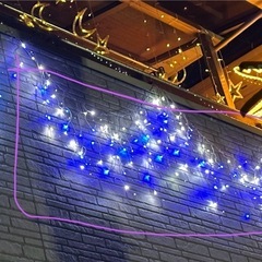 イルミネーション ブルー2色セット　LEDの画像