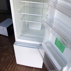 NO 670  🌈福岡市内配送設置無料✨🌈　2020年式 ヤマダ電機 2ドア冷蔵庫 (156L・右開き) ホワイト YRZF15G1の画像