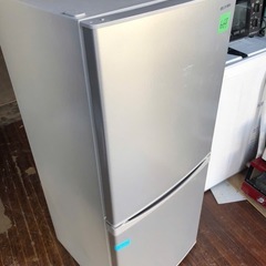 NO 669 🌈福岡市内配送設置無料✨🌈　2021年式 アイリスオーヤマ 冷蔵庫 142L 冷凍室52L 幅50cm シルバー IRSD-14A-Sの画像