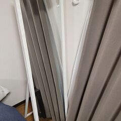 【ニトリ】ワイドスタンドミラー　鏡　姿見　大型ミラー