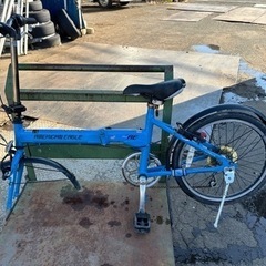 アメリカンイーグル　折りたたみ自転車　シマノギア付き　変速付き