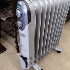 極上美品　オイルヒーター　電気ストーブ　赤ちゃん　ペットにも安心　山善