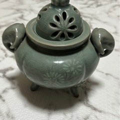 麗堂　洪性俊作　香炉　高麗青磁