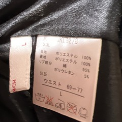 Lサイズ膝丈スカートの画像