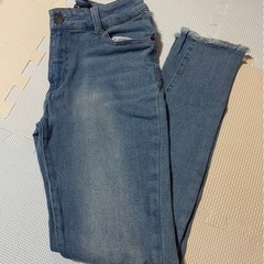 INGNI イング デニム スキニー ダメージ レディース sサイズ