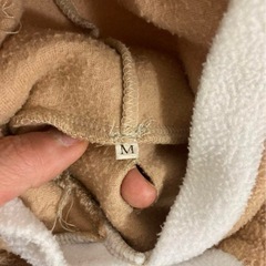 【犬服】クリスマス用！トナカイ、マントのフリースと手編みマフラーの画像