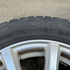 【4本セット】スタッドレスタイヤ　165/70R14　DUNLOP　WINTER MAXX アルミホイール付の画像
