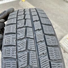 【4本セット】スタッドレスタイヤ　165/70R14　DUNLOP　WINTER MAXX アルミホイール付の画像