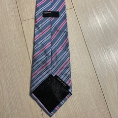 ネクタイ　ブルー×ピンクの画像