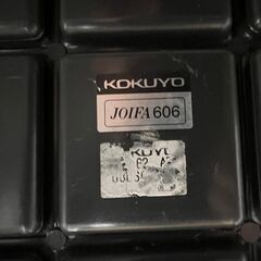 【KOKUYO】 コクヨ 傘立て 15本用 店舗用品 オフィス用品 シルバー アルミフレーム Y0485の画像
