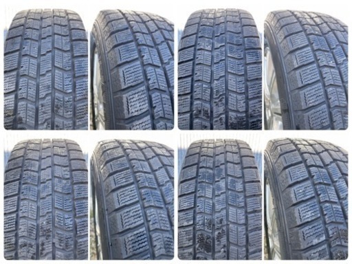 バリ溝 GOOD YEAR ICE NAVI7 アイスナビセブン 195/65R15 91Q スタッドレス MILLOUS ミルアスア