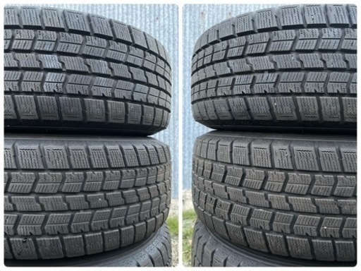 バリ溝 GOOD YEAR ICE NAVI7 アイスナビセブン 195/65R15 91Q スタッドレス MILLOUS ミルアスア