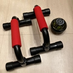 【お取引中】パワーボール　プッシュアップバー　筋トレ　腕立て伏せ　