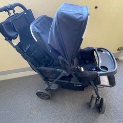 joovy カーブスウルトラライト2人乗 りベビーカー