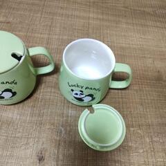 コーヒーコップ  パンダコップの画像