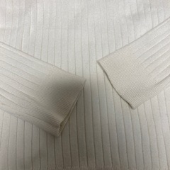 ESPRITMUR レディースニット　M 白の画像
