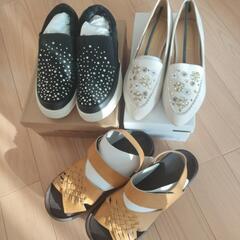 【新品未使用品】レディース靴３足セット