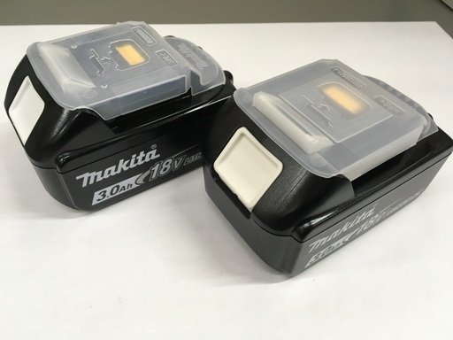マキタ バッテリー18V3.0Ah 2個