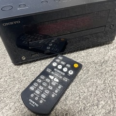 ONKYOオンキョー　CDプレイヤー　リモコン付きの画像