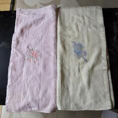 とってもかわいいバスタオル２枚セット