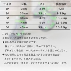 犬用レインシューズの画像