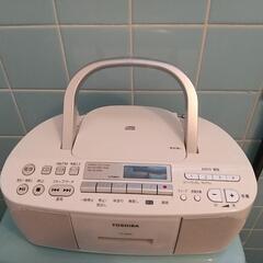 TOSHIBA  TY-CDH7   (CD/カセットテープ/ラジオ)の画像