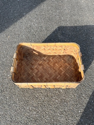 竹籠　ボテ箱