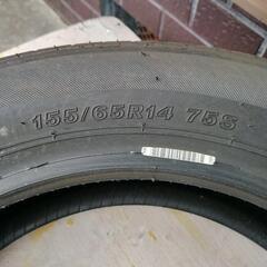 新品タイヤ４本セット 155/65R14