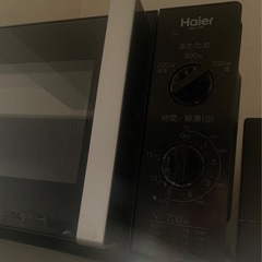 【11/30まで】電子レンジ /ブラックの画像