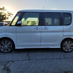 人気のタントカスタムRS　パール　車検付き、個人分割可能です。の画像