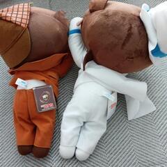 名探偵コナンぬいぐるみ２つセットの画像