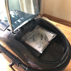 未使用】iris メッシュ ペットキャリーブラック黒の画像