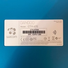 【ジャンク？】ワコム BAMBOO  CTH-470の画像