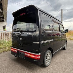 【ご成約】アトレーワゴン カスタムターボRS❗️エンスタ❗️S330G❗️黒❗️4WD❗️の画像