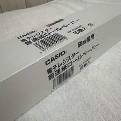 CASIO カシオ レジスターロール紙 RP-5860X5 の画像