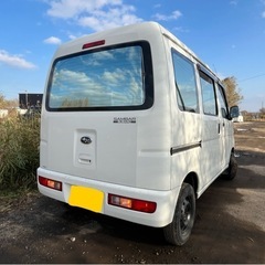 【ご成約】車検8年11月‼️サンバーバン‼️8.5万キロ❗️4ナンバー❗️24年車❗️タイミングチェーン❗️の画像