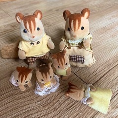 シルバニアファミリー 青い屋根の大きなお家 ぬいぐるみ セットの画像