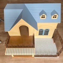 シルバニアファミリー 青い屋根の大きなお家 ぬいぐるみ セットの画像