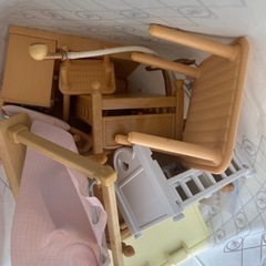 シルバニアファミリー 青い屋根の大きなお家 ぬいぐるみ セットの画像