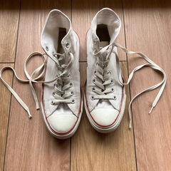 コンバース　オールスター　27cm  8 1/2 　白　ホワイト...