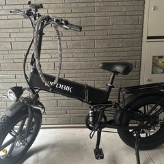 フル電動折り畳み自転車　モペット