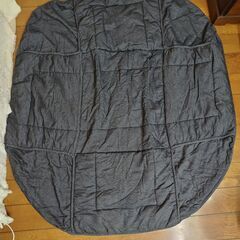 美品　先染め省スペースこたつ掛け布団　約60～70cmのこたつ台...