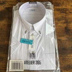 メンズ　ワイシャツ　半袖　Mサイズ　新品