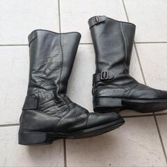 完売】特攻ブーツ　バイク　本革　本皮　ブーツの画像
