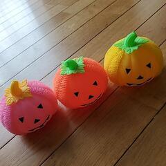 光るハロウィンかぼちゃ 3色 ピンク オレンジ イエロー