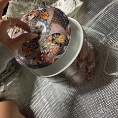 お皿　陶器　お重箱　3段　おかず入れ