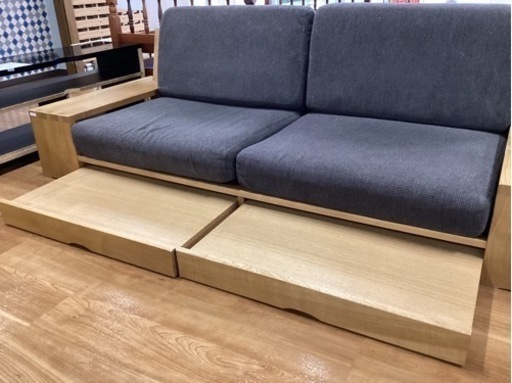 ローソファ【町田市再生家具】242134