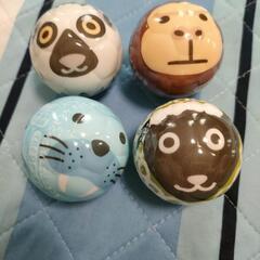 もこもこアニマルジャンピングボール 4個セット