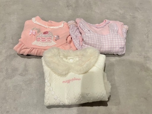 メゾピアノ　春秋冬　子ども服　80 ３着セット