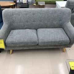 Wa1277  2人用ソファー グレー
